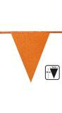 Glittervlaggenlijn Oranje
