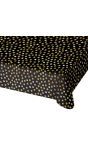 Glossy Black Tafelkleed