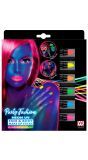 Glow In The Dark Neon Schminkstiften 6 Stuks