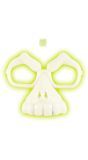 Glow In The Dark Schedel Bril