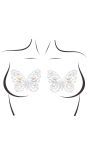 Glow In The Dark Vlinder Nipple Jewels