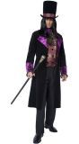 Gothic Graaf Kostuum Zwart