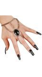 Gothic Polsketting met Ring
