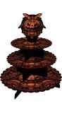 Gothic Pumpkins Etagere
