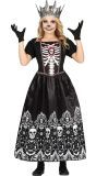 Gothic Skelet Koningin Jurk Meisje