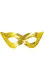 Goud Pailletten Oogmasker