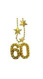 Gouden 60 Jaar Verjaardag Ketting