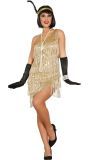Gouden Charleston Jurk Dames