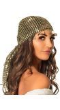Gouden Dames Bandana 1001 Nacht