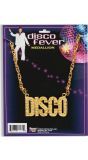 Gouden Disco Ketting