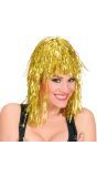 Gouden Disco Pruik