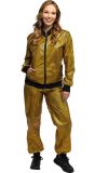 Gouden Disco Trainingspak Dames 80s