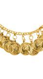 Gouden Enkelband met Muntjes