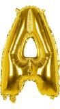 Gouden Folieballon Letter A