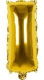 Gouden Folieballon Letter I