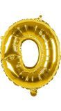 Gouden Folieballon Letter O