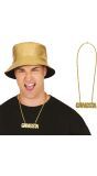 Gouden Gangster Foute Ketting 'Gangsta'