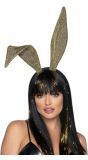 Gouden Glitter Bunny Haarband