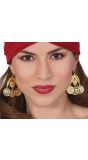 Gouden Gypsy Oorbellen