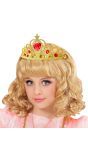 Gouden Kroon Tiara Meisjes
