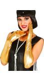 Gouden Lange Handschoenen