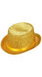 Gouden Lurex Glitter Hoed