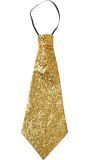 Gouden Lurex Stropdas