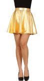Gouden Metallic Rok Dames
