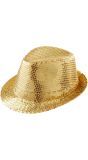 Gouden Pailletten Fedora