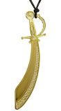 Gouden Piratenzwaard Ketting