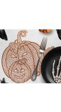 Gouden Pompoen Placemat Opengewerkt