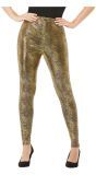 Gouden Retro Legging