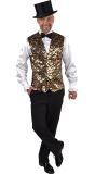 Gouden Sterren Paillet Gilet