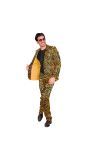 Gouden Tijgerprint Kostuum Heren