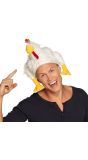 Grappige Kip Hoed Pluche