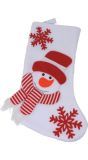 Grappige Sneeuwman Cadeau Sok Kerstmis 45cm