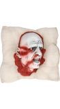 Griezelig Halloween Kussen met Afgesneden Hoofd