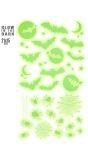 Griezelige Glow In The Dark Stickers
