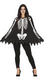 Griezelige Skelet Poncho