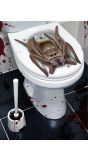 Griezelige Vogelspin Toilet Decoratie