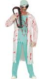 Griezelige Zombie Dokter Outfit Tiener 14-16 Jaar
