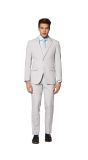 Grijs Opposuits Kostuum Heren
