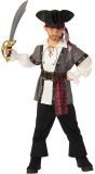 Grijs Witte Zeerover Kostuum Jongens