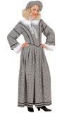 Grijze Engelse Jurk met Hoed