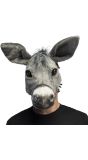 Grijze Ezel Dierenmasker Volwassenen