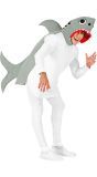 Grijze Haai Op De Rug Kostuum