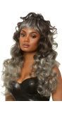Grijze Jessie Pruik