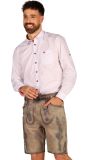 Grijze Leren Lederhose Oktoberfest Heren