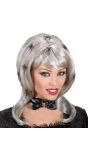 Grijze Spinnen Pruik