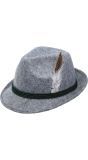 Grijze Tiroler Hoed Mannen